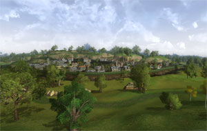 Screenshot von der Stadt Bree die Stadt Bree