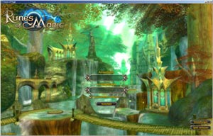 Startbildschirm von Runes of Magic Runes of Magic